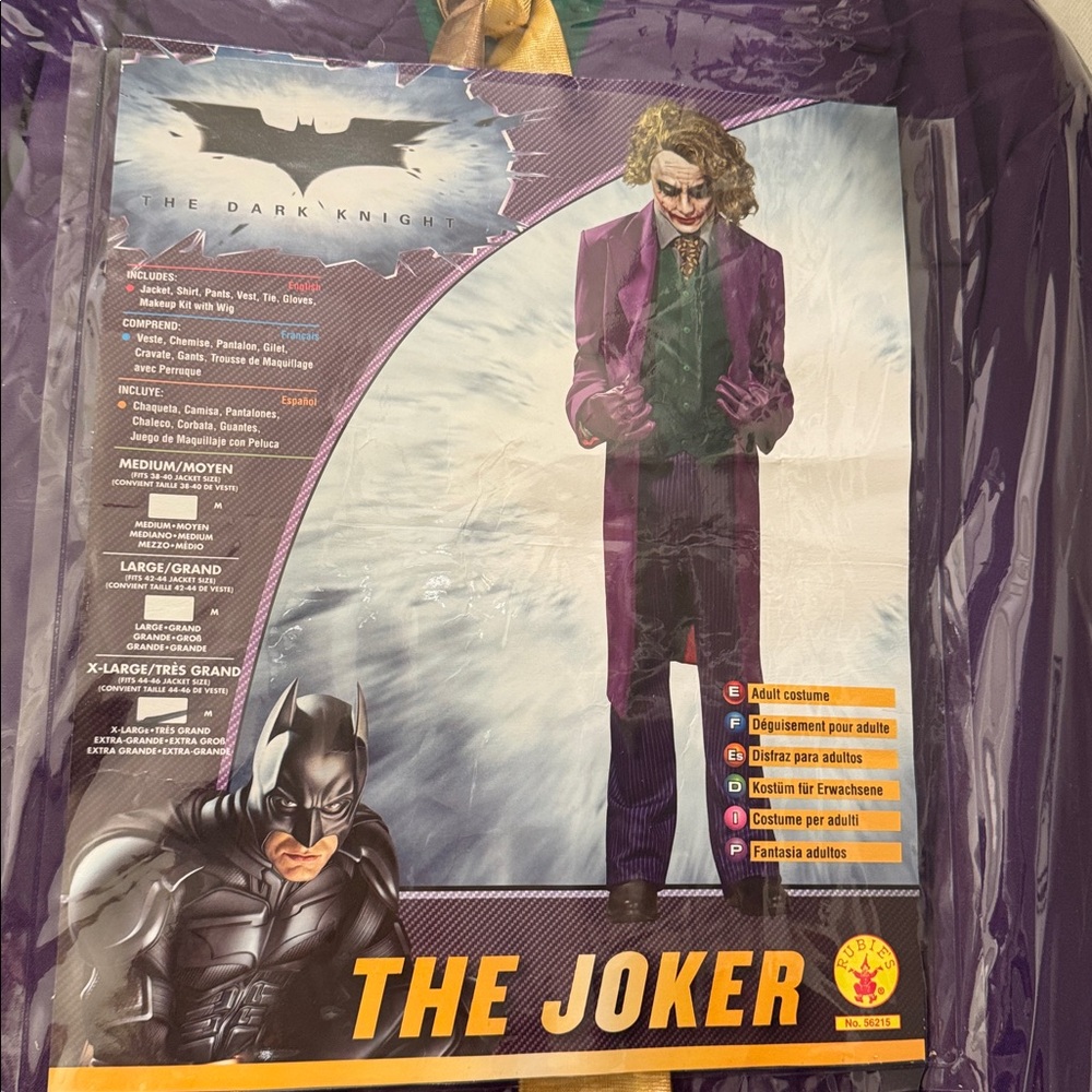 The Joker Costume XL